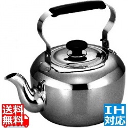 マルタマ ( MARUTAMA ) 18-8 MA電磁調理器用ケットル 6l ※IH対応(100V/200V) 写真1