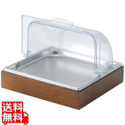 EBM 木枠アイスディスプレイセット 2/3 エボニー塗装 写真1