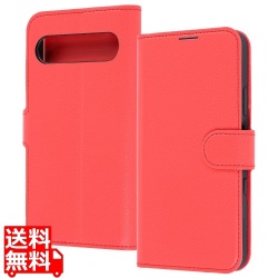 Xperia 10 VII / 耐衝撃マグベルト S 手帳型レザーケース / RD 写真1