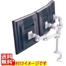 液晶モニタ3画面用水平多関節アーム(VESA75、100) 写真1