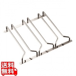 スチール グラスハンガー 3連 写真1