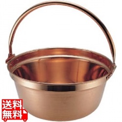 MT 銅 山菜鍋(吊付) 30cm 写真1
