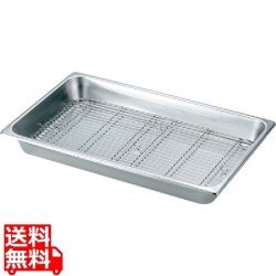 18-8ホテルパン用網2/3 写真1