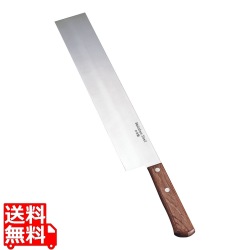 赤合板柄スイカ庖丁(ステンレス製) 写真1