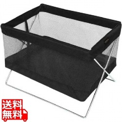 ミニサイドワゴン・メッシュ R-331 ブラック 写真1