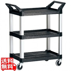 トラスト Hi5ユーティリティーカートS3段 4011 ブラック 写真1