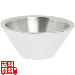 ステンレス 2重サラダボール コニカル 46575 0.57L 写真1