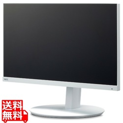 21.5型3辺狭額縁VAワイド液晶ディスプレイ(白色)/1920×1080/USB Type-C、DisplayPort、HDMI、ステレオミニジャック/ホワイト/スピーカ/〔5年保証〕 写真1