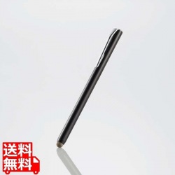 タッチペン磁気吸着導電繊維タイプブラック 写真1