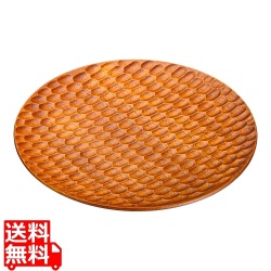 DDラバーウッド プレート丸TH-801 20cm 写真1