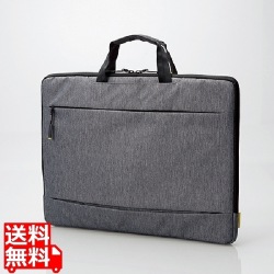 PC用インナーバッグ/取っ手付き/カジュアル/15.6インチ/グレー 写真1