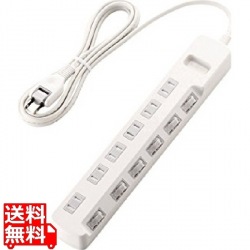 ほこり防止シャッター付 雷ガードタップ 写真1