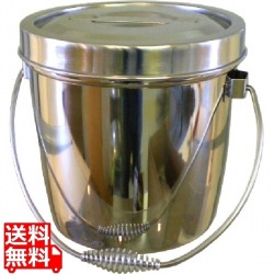 MT二重汁食缶クリップ無ツル取手14L 写真1