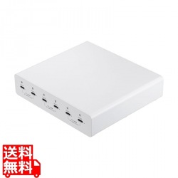 USB PD対応AC充電器(6ポート・合計72W) 写真1