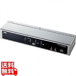 デュアルリンクDVI対応パソコン自動切替器(4：1) 写真1