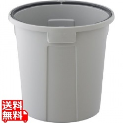 ベルク 丸型ペール グレー35N 本体 ※蓋は別売です 写真1