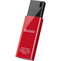 USB3.1(Gen1)ノックスライドUSBメモリー 64GB レッド 写真1