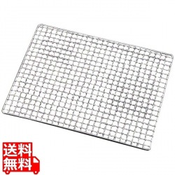 EBM 焼アミ クロームメッキ 4型(480×370) 写真1