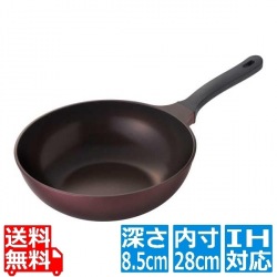 IHダイヤモンドコート 炒め鍋 28cm 写真1