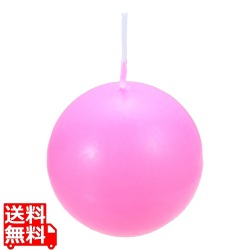 ボールキャンドル(50ヶ入) 40044 ピンク 写真1