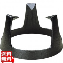 及源鋳造 SE 鉄イモノ 三つ足 五徳 E-73 大 直径247×145 | キッチン用品 調理器具 写真1