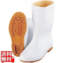 弘進 防寒ゾナ長靴(耐油性・ボア裏)白 23cm 写真1