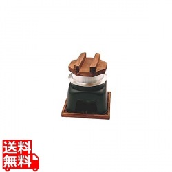 釜飯カマドセット黒 箱入り 釜内寸直径115 写真1