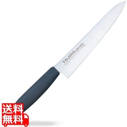 TOJIRO Color カラー庖丁 ぺティーナイフ 15cm ブラックF-251BK 写真1
