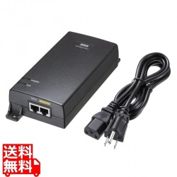 PoEインジェクター(電源内蔵・IEEE802.3bt(75W)対応) 写真1