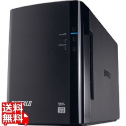 ミラーリング機能搭載 USB3.0用 外付けハードディスク 2ドライブモデル 4TB 写真1