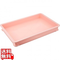 サンコー PPカラー番重B型 ピンク 写真1