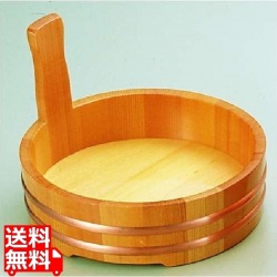 サワラ 片手盛桶 業務用 写真1