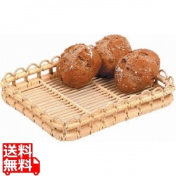 籐 芯盛かご 角長 16-771 業務用 写真1