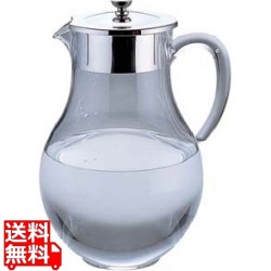 UK アクリル ウォーターピッチャー 2200cc 氷止付 業務用 写真1
