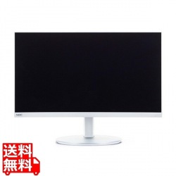 21.5型3辺狭額縁VAワイド液晶ディスプレイ(白色)/1920×1080/DisplayPort、HDMI、ステレオミニジャック/ホワイト/スピーカ/〔5年保証〕 写真1