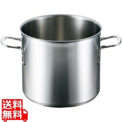 EBM ビストロ 三層クラッド 寸胴鍋 27cm 蓋無 ※IH対応(100V/200V) 写真1