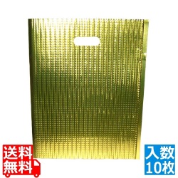 保冷・保温バッグ エスケークール ゴールド(10枚入)LC-M 写真1