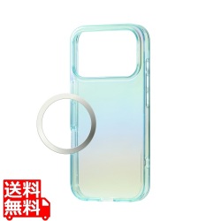 ソフトケース クリアオーロラ メタルステッカー付 写真1