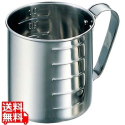 T 18-8 口無 計量水マス 1L 写真1