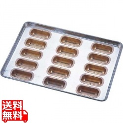 シリコン加工 フィンガー型 天板 L 15連 業務用 写真1