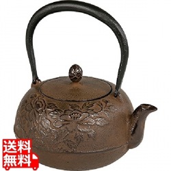 池永鉄工 鉄瓶 瑞光 約1.0L 茶 写真1