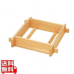 木製角セイロ 4寸 39cm 写真1