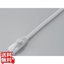 LANケーブル/CAT6対応/EU RoHS指令準拠/爪折れ防止/簡易パッケージ仕様/30m/ホワイト 写真1