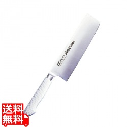 抗菌カラー庖丁 菜切 18cm MNK-180 ホワイト 写真1