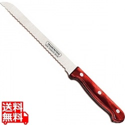 トラモンティーナ ポリウッド ブレッドナイフ レッド 21125/077 写真1