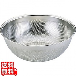 18-8 HACCP深型パンチボール24cm 写真1