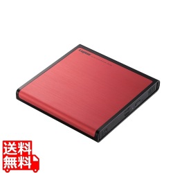 DVDドライブ/USB2.0/レッド 写真1