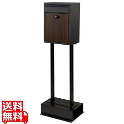 スタンドポスト【Shannon(シャノン)】(ダークグレー) 写真1