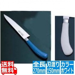 TKG PRO 抗菌カラーぺティーナイフ 15cm ホワイト 写真1