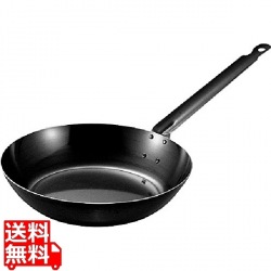 神田鉄鍋/鉄厚底フライパン 34cm 写真1